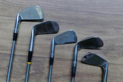5 palos de golf hierros  4567 marcas Hoga - Imagen 3