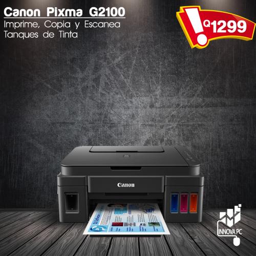 Impresora Multifuncional Canon G2100 imprime - Imagen 1