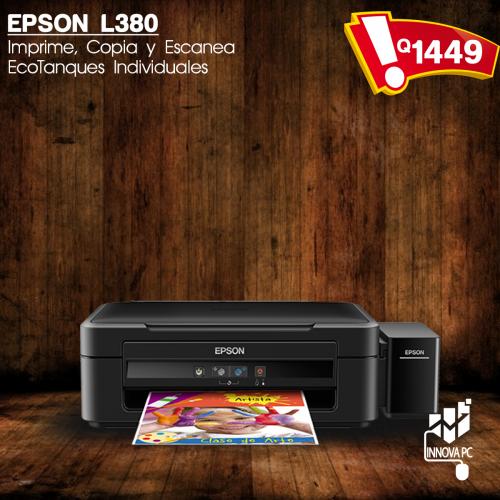 Epson L380  Impresora multifunción lista pa - Imagen 1