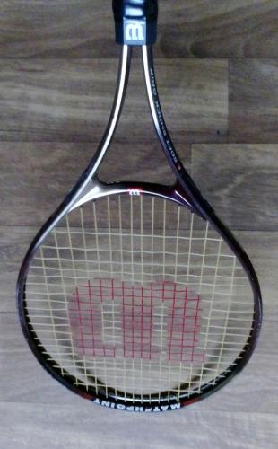 Raqueta de tenis Soft shock grip Wilson match - Imagen 1