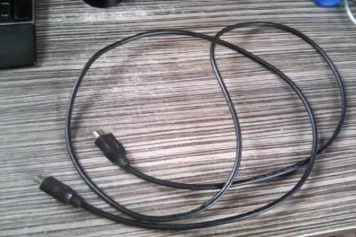 vendo trueque cable hdmi nitido de 1 metro y - Imagen 1