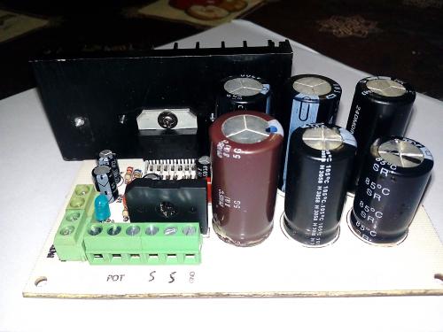 Amplificador de audio mono 100 watts de poten - Imagen 2