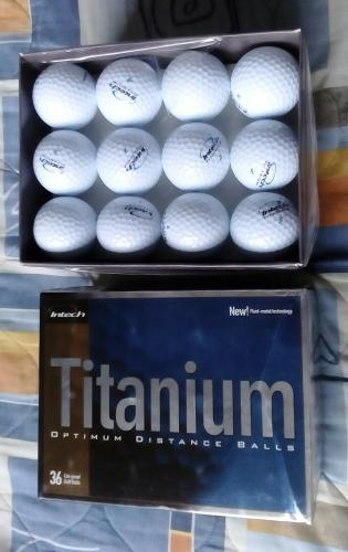 36 Ball golf pelotas nuevas de golf titanium  - Imagen 1