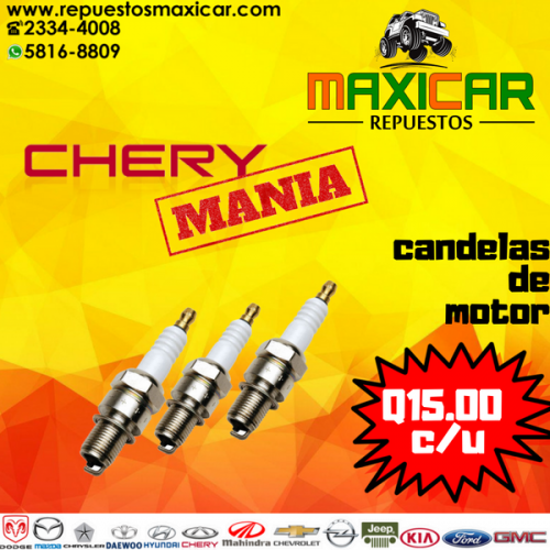 Candelas de Motor Chery QQ 08:  CheryManía - Imagen 1