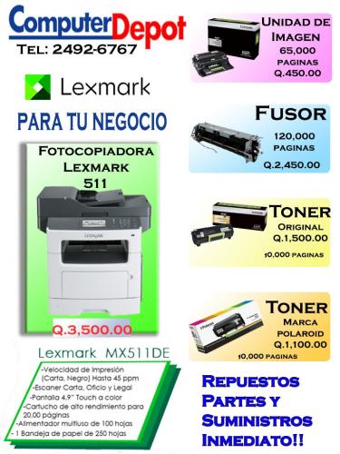 oferta lexmark mx511de con 12 meses de garant - Imagen 1