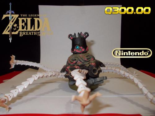 Amiibo Zelda 8 bit y Guardian BOTHW Costo en  - Imagen 1
