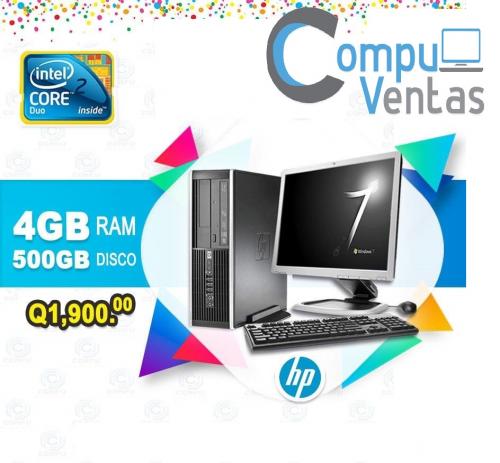 Computadoras HP 8000pro CORE2 DUO DDr3 Con 4G - Imagen 2
