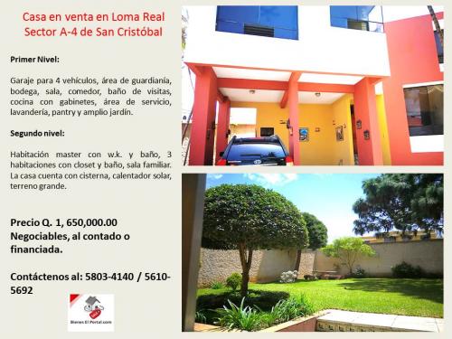 Casa en venta en Loma Real Boulevard Princip - Imagen 1