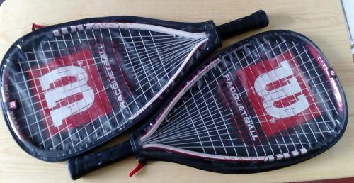 Par de raquetas Wilson racquetball raquetas  - Imagen 1