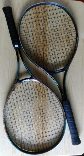 Par de raquetas de tenis Wilson color negro  - Imagen 1