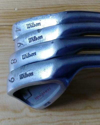 4 palos de golf marca Wilson dyna power hierr - Imagen 3