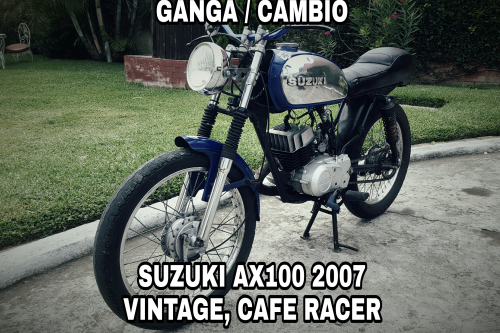 Q2500 Suzuki Ax100 Vintage 2007 Funciona a - Imagen 1