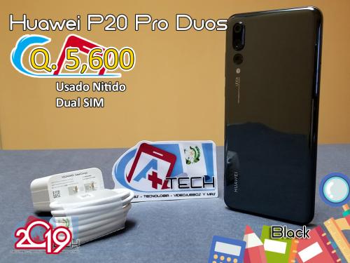 Huawei P20 Pro Dual Sim Black de 128gb Impeca - Imagen 1