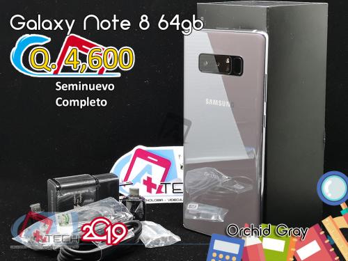 Samsung Galaxy Note 8 Orchid Gray de 64gb Sem - Imagen 1