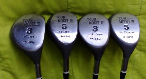 4 palos de golf driver marca TOUR model III  - Imagen 1
