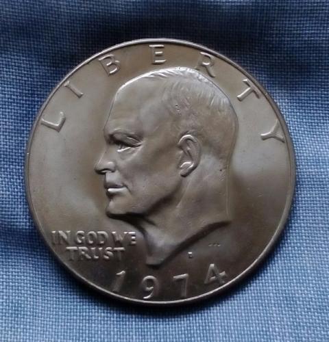 Una moneda vendo moneda 1974 D united states  - Imagen 1