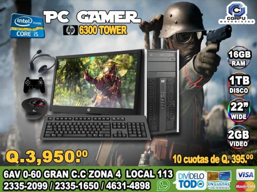 LINEA GAMERS DE COMPUTADORAS COREi5 16GB MEM - Imagen 1