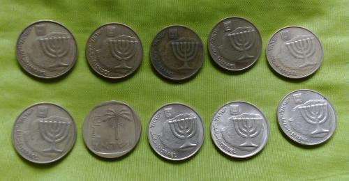 Estoy vendiendo 10 monedas Tierra Israel 10 a - Imagen 1
