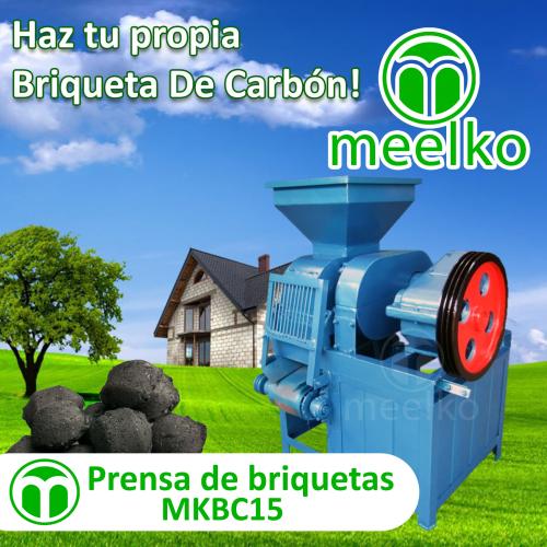 Prensa de briquetas meelko MKBC15:Las briquet - Imagen 1
