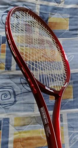 Vendo raqueta de tenis Wilson pro 110 color r - Imagen 2
