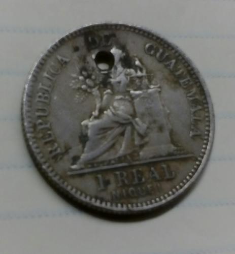 Vendo moneda Antigua Repblica de Guatemala  - Imagen 1