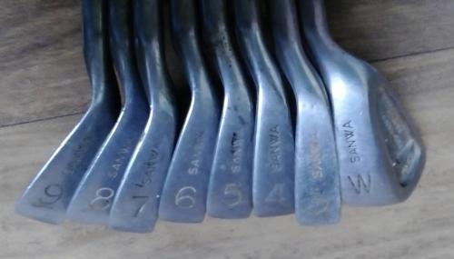 Vendo set 8 palos de Golf marca SANWA made in - Imagen 3