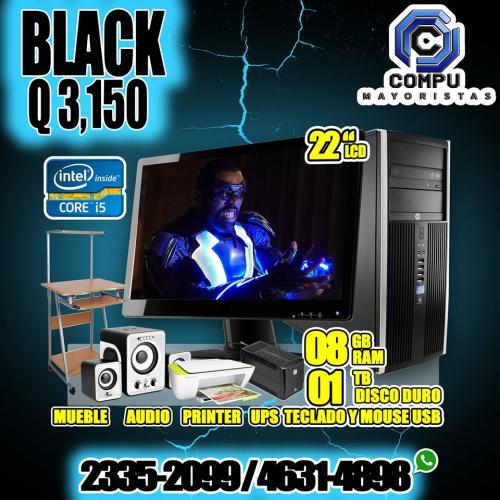 SUPER BLACK SALE COMPUTADORAS COREi3 4ta GE - Imagen 2