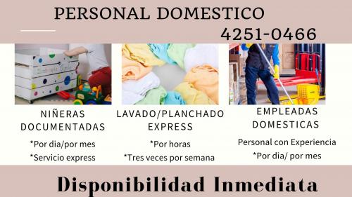 servicios domesticos con disponibilidad inmed - Imagen 1