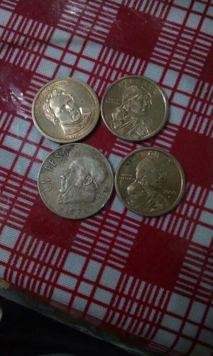 Vendo moneda de un peso mexicano de 1971 y 3  - Imagen 2