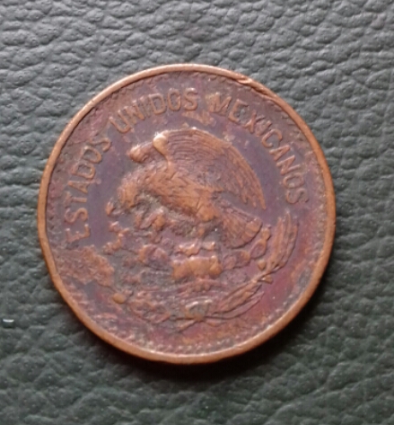 Moneda fecha 1952 Mo 20 Centavos Estados Unid - Imagen 2