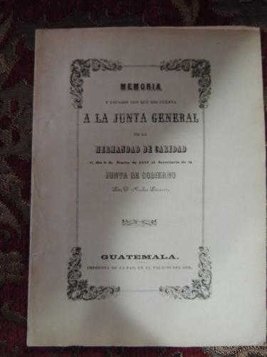 3 folletos de La Hermandad de Caridad (1857  - Imagen 1
