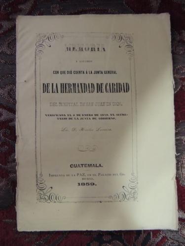 3 folletos de La Hermandad de Caridad (1857  - Imagen 3