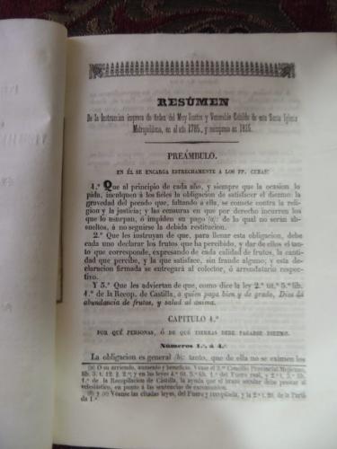 Folleto eclesistico de 1848 publicado por e - Imagen 2