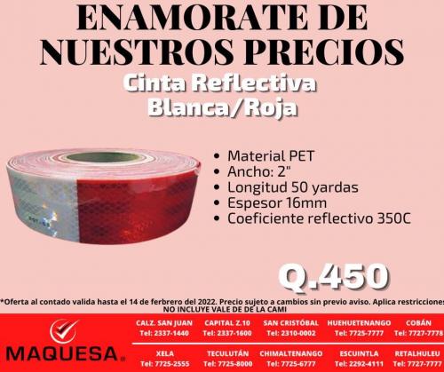 cinta reflectiva  precio q450 (oferta vlid - Imagen 1