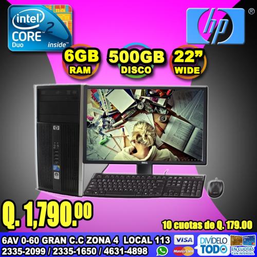 COMPUTADORAS HP A PRECIO DE BODEGA Core2Duo - Imagen 1