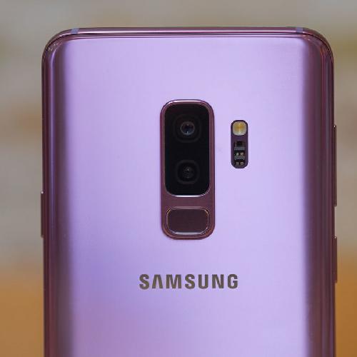 Vendo Samsung S9 + color lila nitido estuvo s - Imagen 1