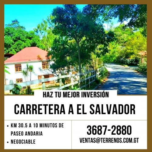 Terreno a la venta en Carretera a el Salvador - Imagen 1
