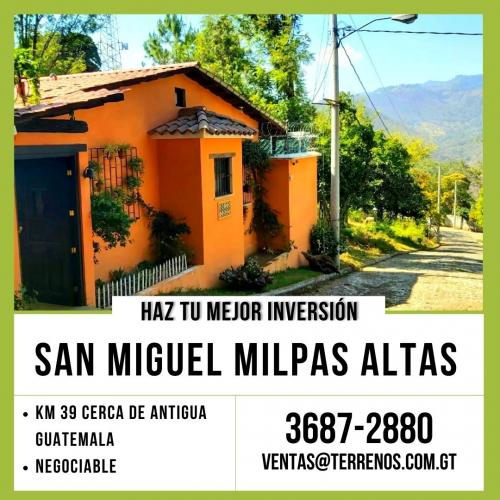 Terreno a la venta en San Miguel Milpas Altas - Imagen 1