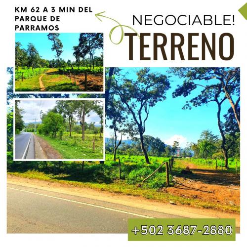 Lindo terreno a la venta en Parramos **Km 62 - Imagen 1