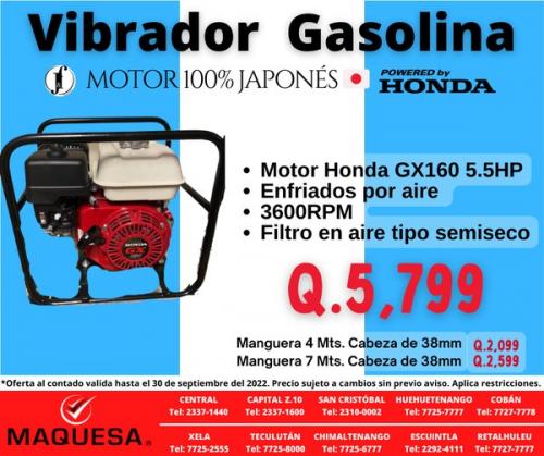 VIBRADOR DE GASOLINA J&F ✔ MOTOR ORIGINAL H - Imagen 1