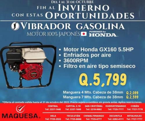Vibrador Gasolina MOTOR 100% JAPONÉS  Motor  - Imagen 1