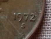 1972 letra S LIBERTY ONE CENT LINCOLN UNITED - Imagen 1
