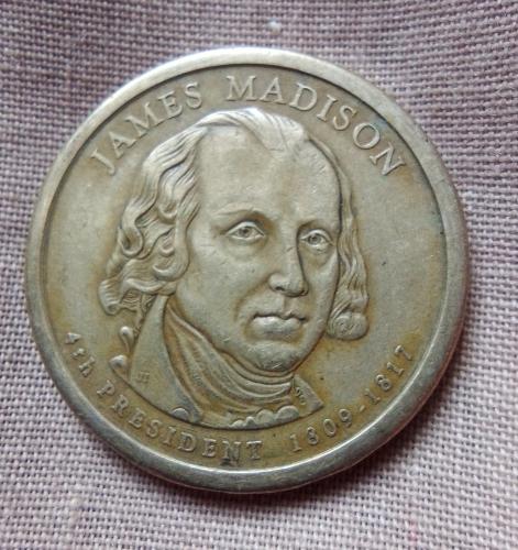 Moneda fecha 18091817 1 JAMES MADISON UNITE - Imagen 1