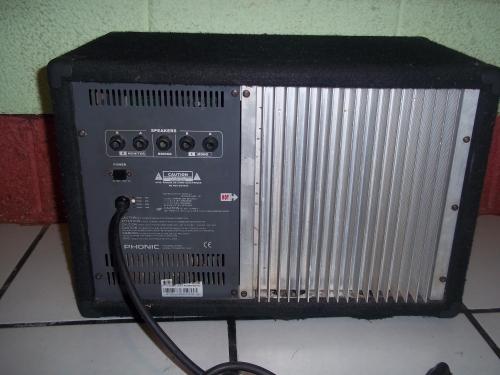  vendo amplificador phonic powerpod1062 600 w - Imagen 2