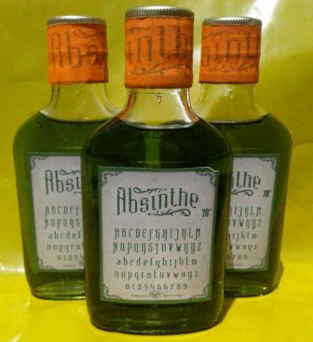 Licor artesanal de ajenjo (absinthe) entrega - Imagen 1