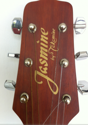 Guitarra acustica Jasmine De Takamine cuerdas - Imagen 3