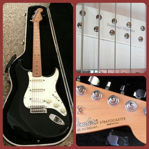 Fender Stratocaster Americana con hardcase y  - Imagen 1