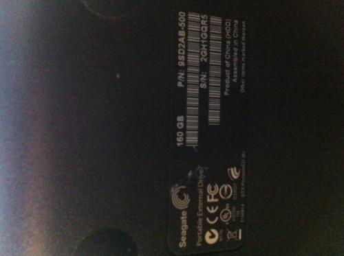 Disco Duro 160GB Seagate Q50000 lleno de jue - Imagen 1