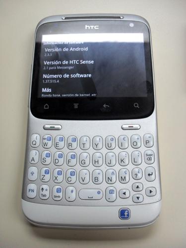 Vendo HTC Status (Chacha White) Android 23  - Imagen 3