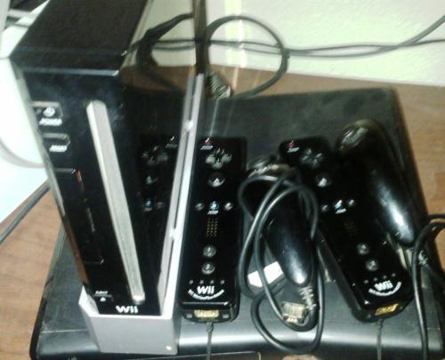 VENDIDO Wii Negro Chipeado con Accesorios Gr - Imagen 1